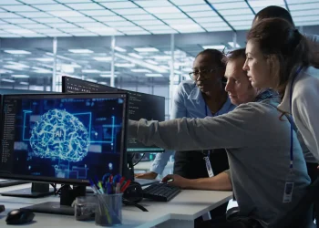 employee programming ai server farm