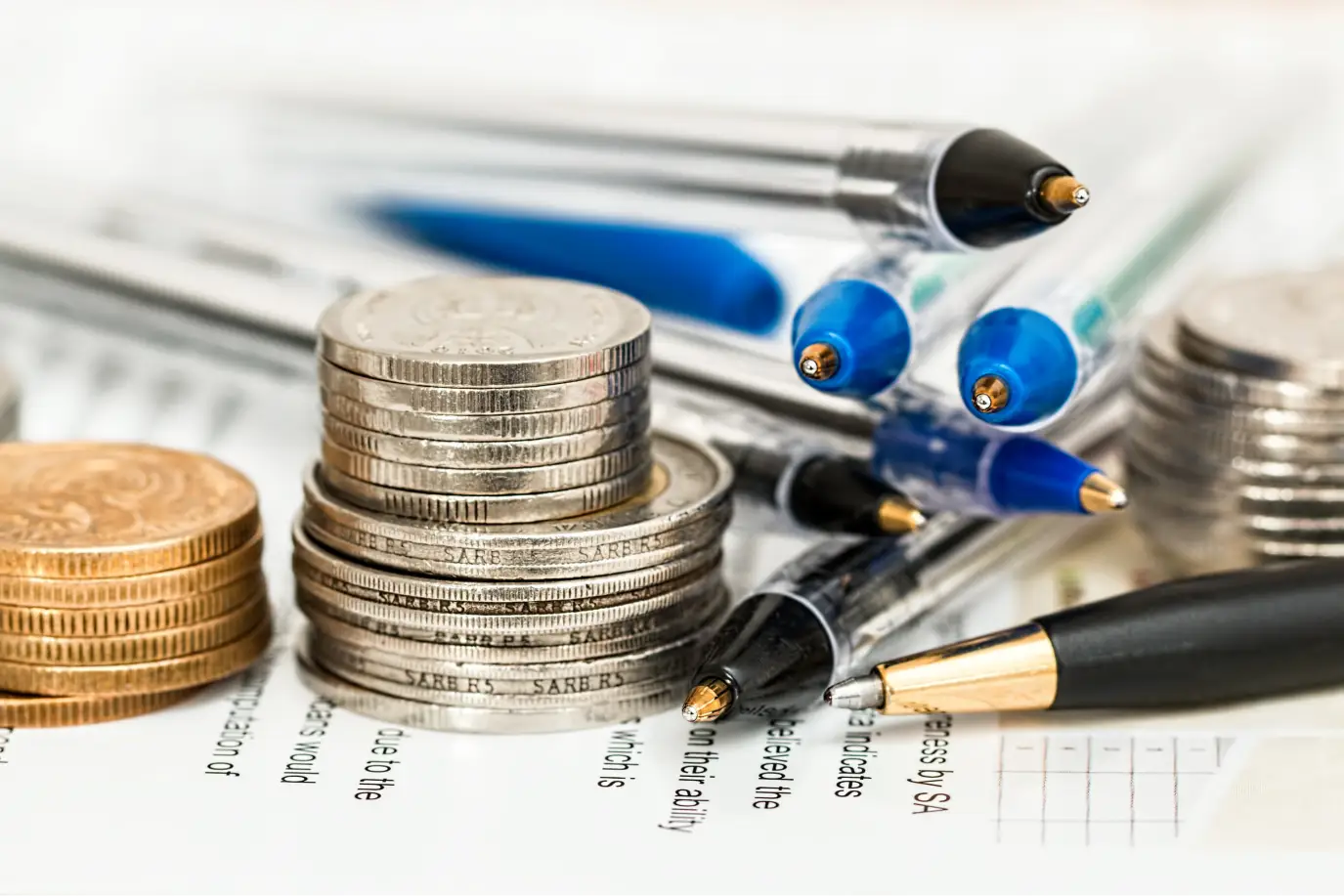 pen money office business product